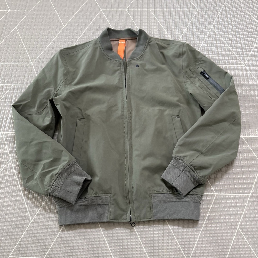 G-LAB Motion II Softech Bomber Jacket Olive Small Performance Waterproof Wind
